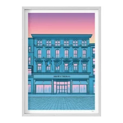 Brown Thomas 175th Anniversary Framed Storefront Print