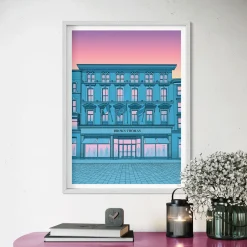 Brown Thomas 175th Anniversary Framed Storefront Print
