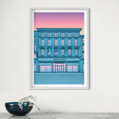 Brown Thomas 175th Anniversary Framed Storefront Print
