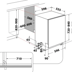 Built In 15 Place Setting Dishwasher