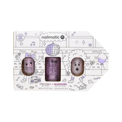 Bus Party Nail Polish & Body Glitter Three-Pack Gift Set