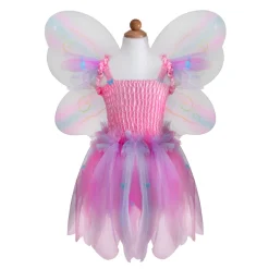 Butterfly Three-Piece Dress Wings & Wand Set 5-6 Years