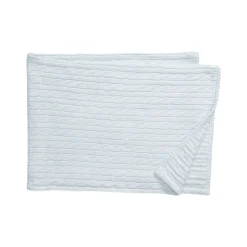 Cable-Knit Baby Blanket