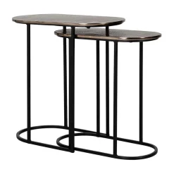 Caiden Set of Two Side Tables