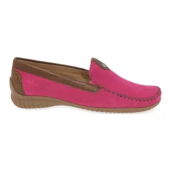 California Stitch-Detail Moccasins