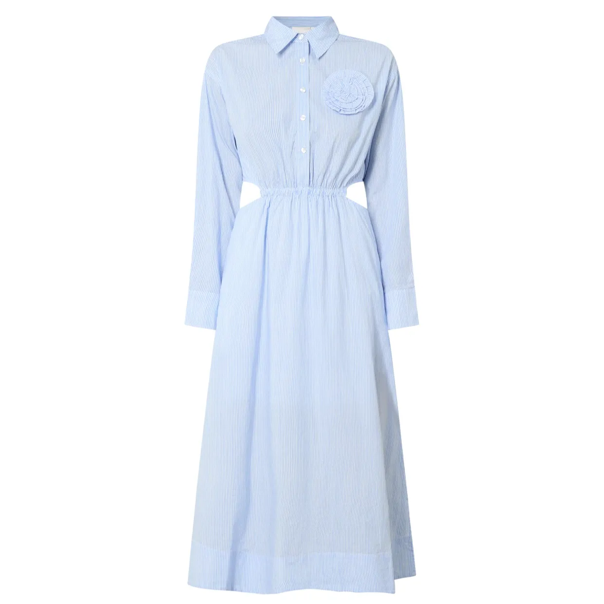 Camilla Pinstripe Shirt Dress