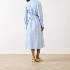 Camilla Pinstripe Shirt Dress