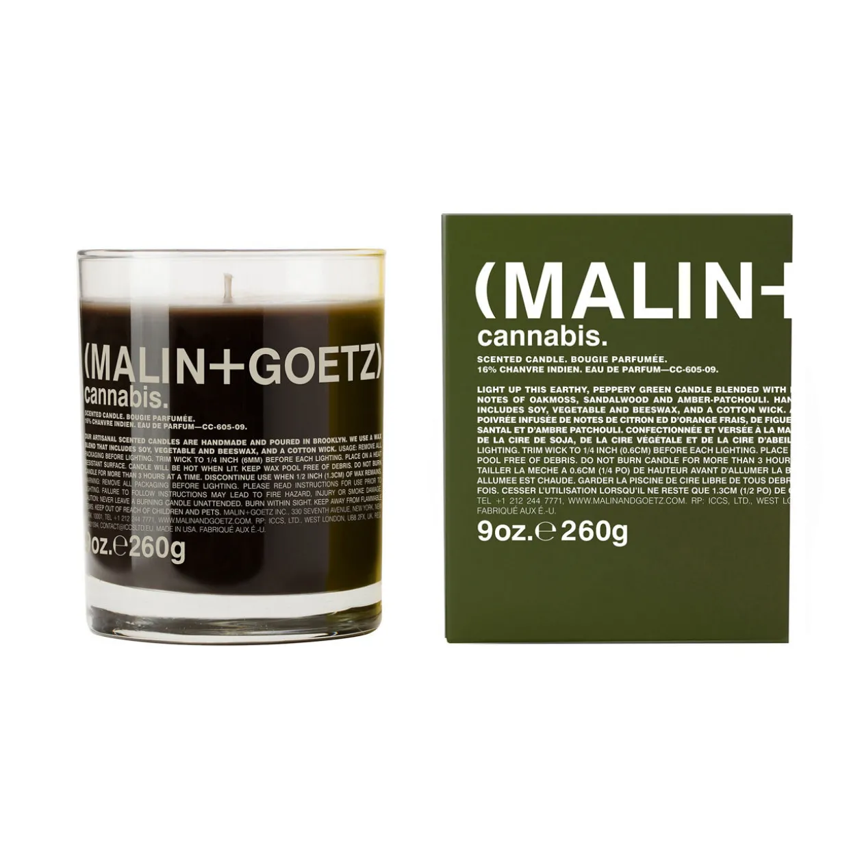 Cannabis Candle