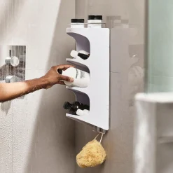 Capsule™ Compact Four-tier Shower Shelf