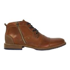 Captains Double Toe-Cap Leather Boots
