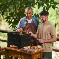 Carbon Steel Flat-Packed Portable BBQ Grill