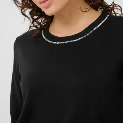 Carly Embellished Knitted Sweater