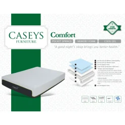 Caseys New Comfort Mattress 3ft - Single