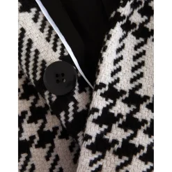 Cassie Check Wrap Coat