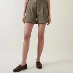 Cecile Pleated Shorts