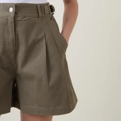 Cecile Pleated Shorts