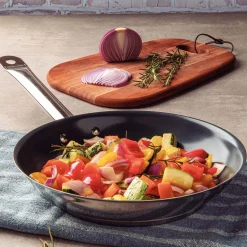 Ceramic-Coated Stainless Steel Frying Pan 30cm