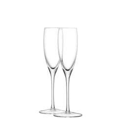 Champagne Flute 160ml Clear Set of Two