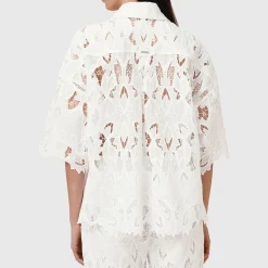 Charli Embroidered Lace Shirt
