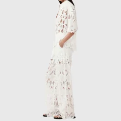 Charli Embroidered Lace Shirt