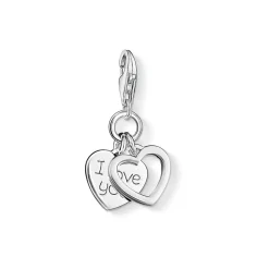 Charm Pendant I Love You Hearts