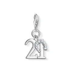 Charm Pendant Lucky Number 21