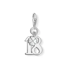 Charm Pendant Lucky Number 18