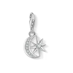 Charm Pendant Star & Moon