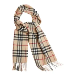 Check Lambswool Scarf