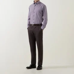 Check Single Cuff Shirt