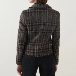 Check Single-Breasted Blazer