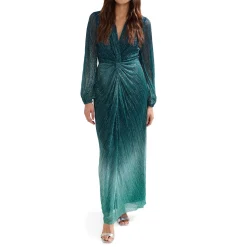 Cherene Twist Ombre Dress