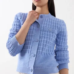 Chin Textured Cardigan