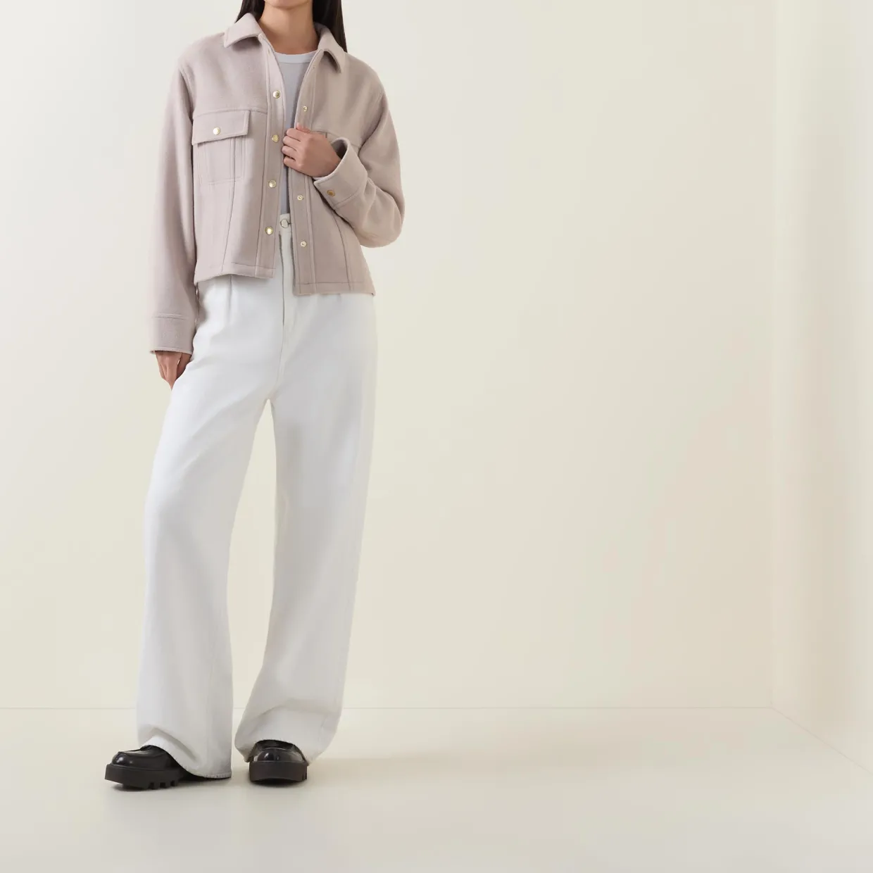 Chloe Double Pocket Overshirt