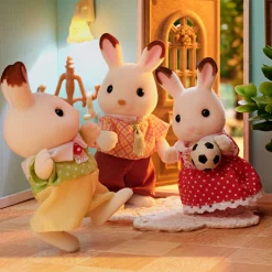Chocolate Rabbit Family