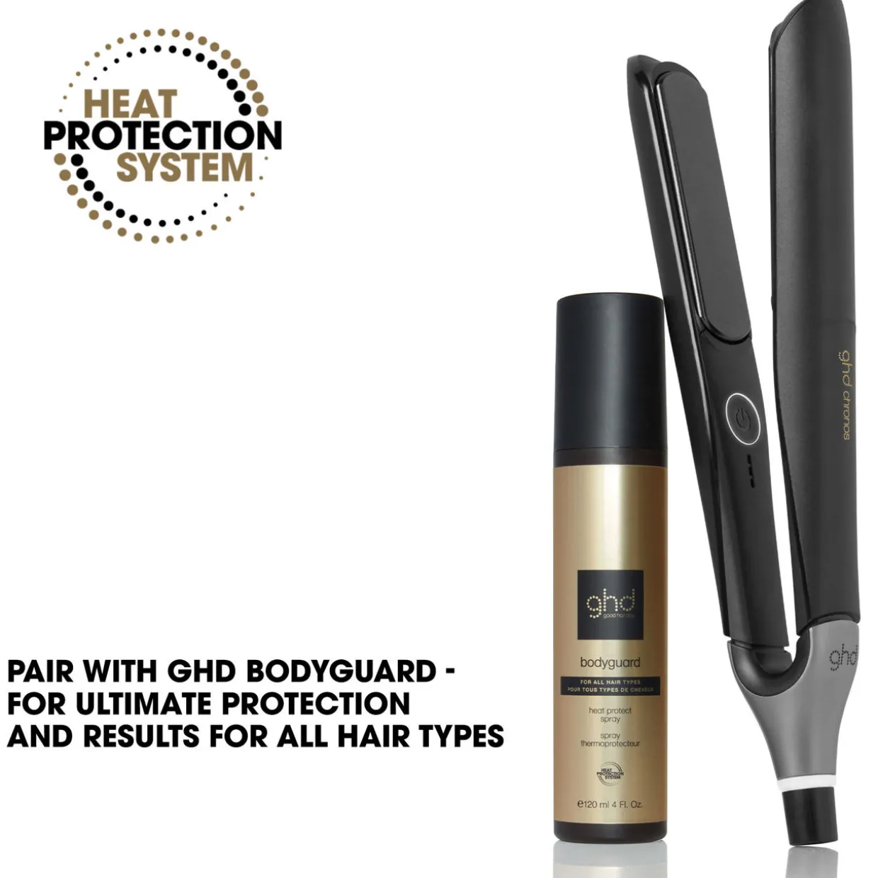 Chronos Hair Straightener - Black