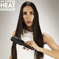 Chronos Max - Wide Plate Hair Straightener - Black