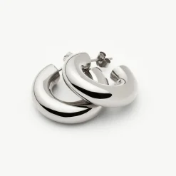 Chubby Medium Hoop Earrings