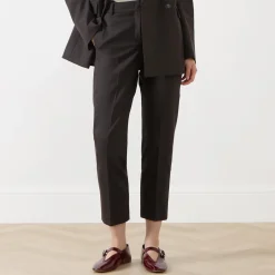 Cigarette Slim Leg Trousers