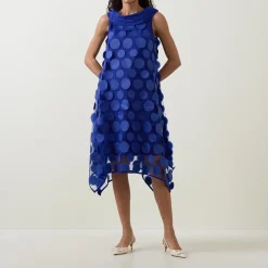 Circle Tulle Flared Dress