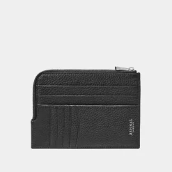 Classic Pebbled Leather Travel Wallet