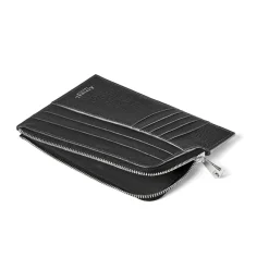Classic Pebbled Leather Travel Wallet