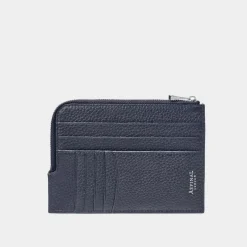 Classic Pebbled Leather Travel Wallet