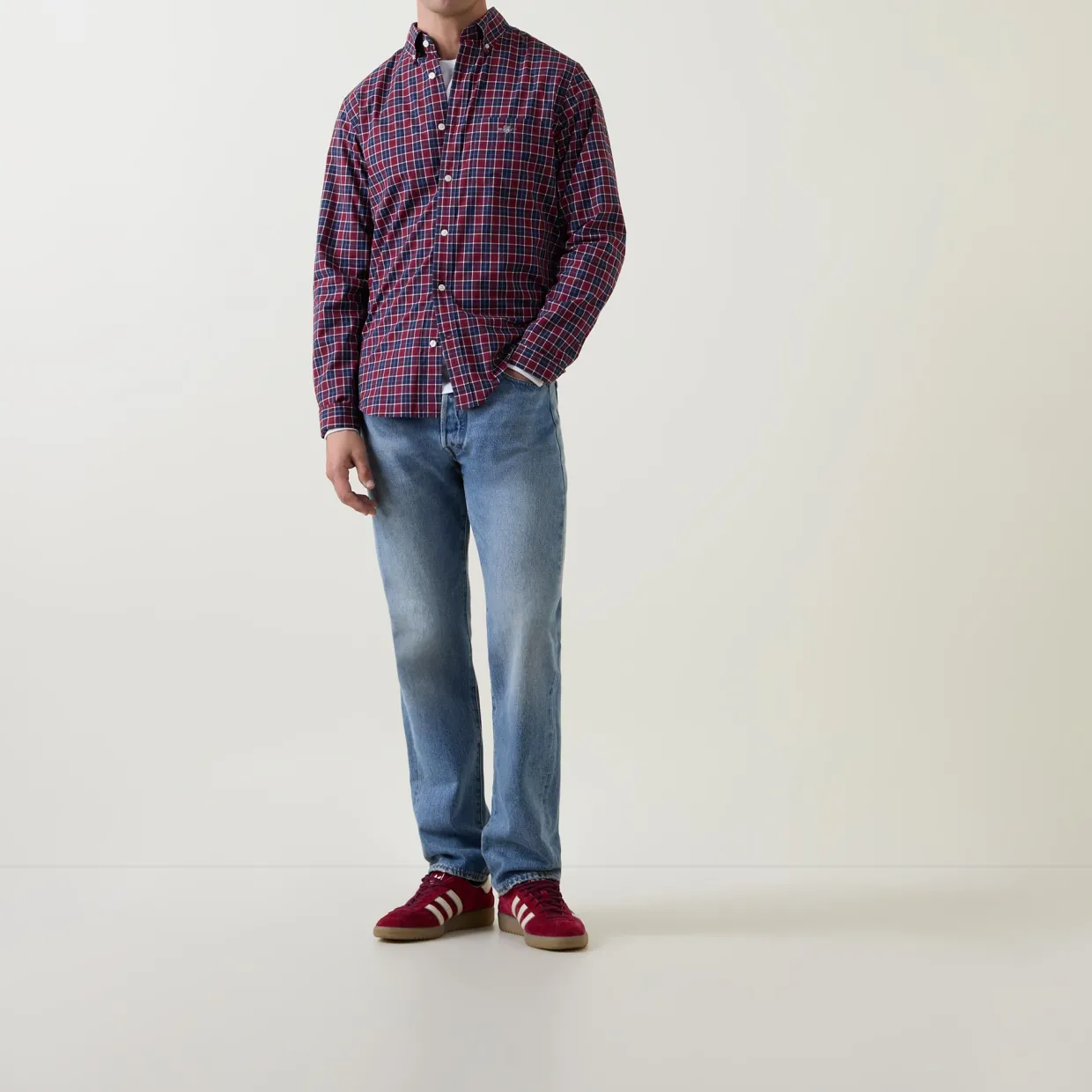 Classic Poplin Check Shirt