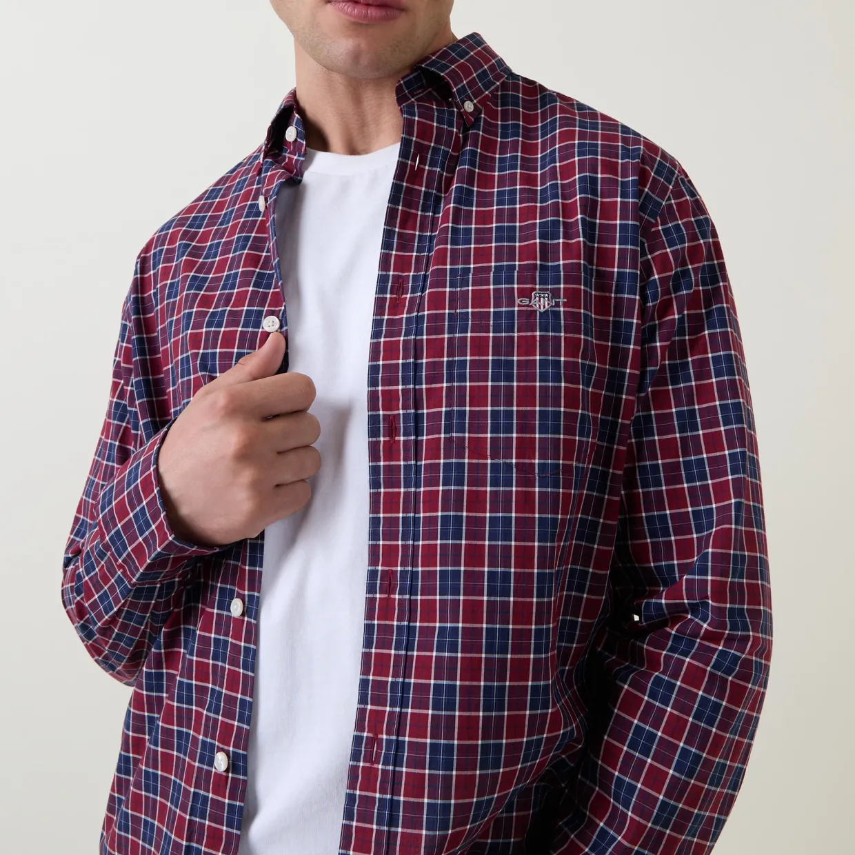 Classic Poplin Check Shirt