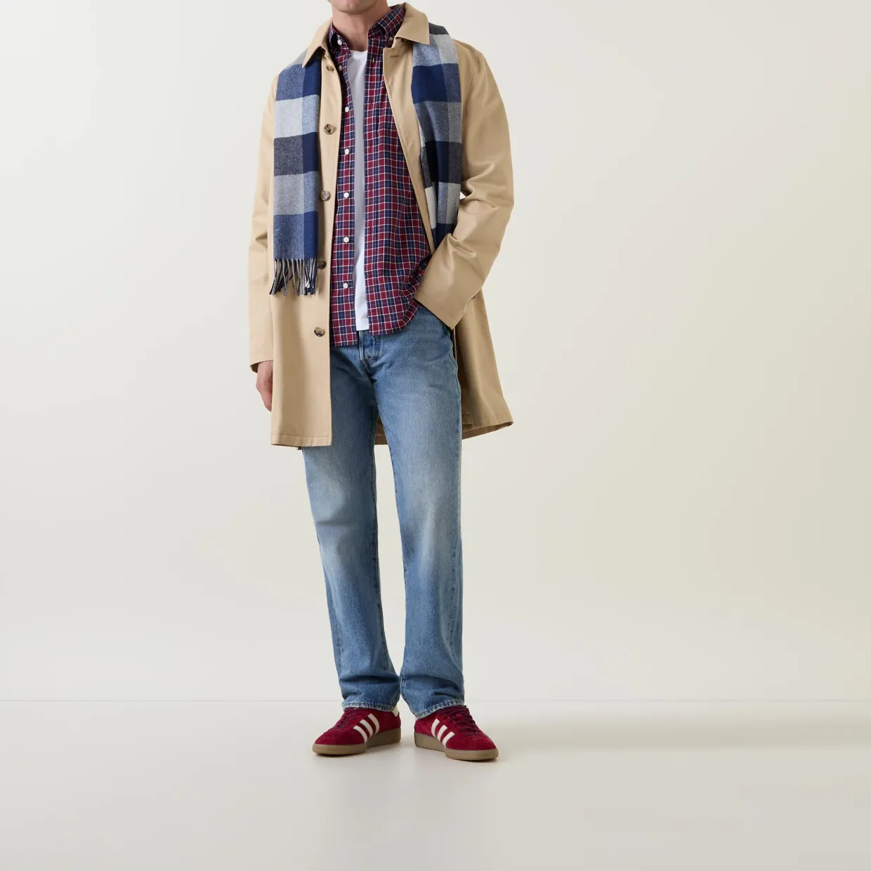 Classic Poplin Check Shirt