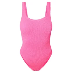 Classic Square Neck Crinkle Swimsuit