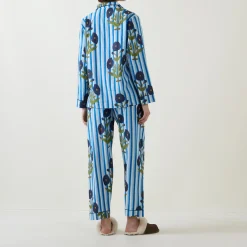 Claudia Floral Stripe Pyjama Set