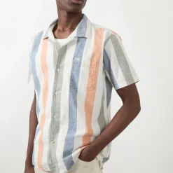 Clearwell Logo Striped Shirt