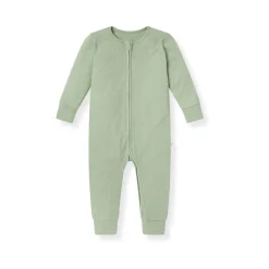 Clever Zip Ribbed Sleepsuit